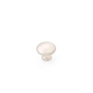 Castella HERITAGE Shaker 30mm Plain Knob Satin Nickel