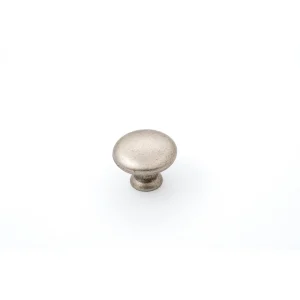 Castella HERITAGE Shaker 30mm Plain Knob Pewter