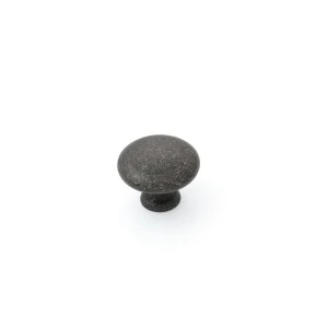 Castella HERITAGE Shaker 35mm Plain Knob Antique Black