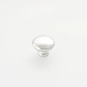 Castella HERITAGE Shaker 35mm Plain Knob Chrome Plated