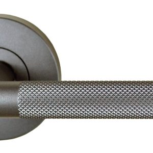 Nidus Domici Knurled Privacy Set in Gun Metal Gray