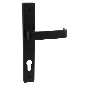 Austyle Long Plate SC MyLock Entrance Black 225x32mm