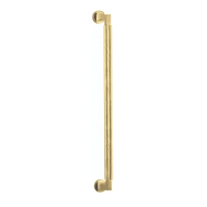 Iver Pull Handle Brunswick Knurled Brushed Gold PVD L635xW22xP63mm BP35mm CTC600mm