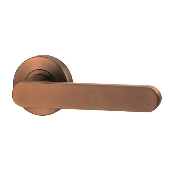 LOCKWOOD VIVID LEVER V3 DUMMY HALF SET SATIN BRONZE