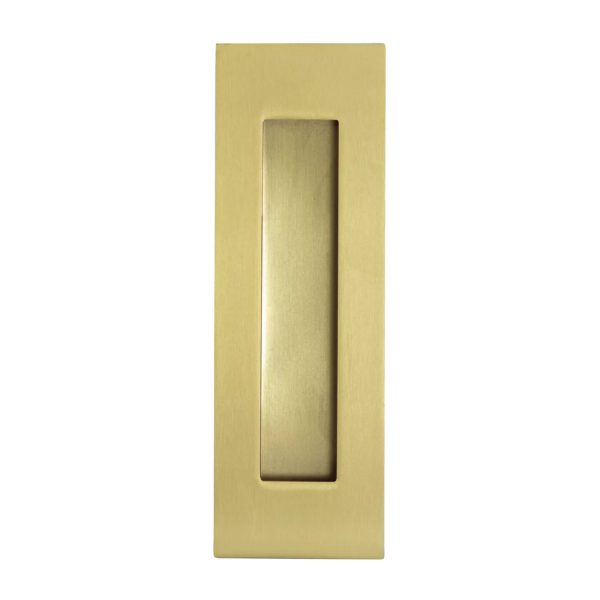 LOCKWOOD VIVID 150MM FLUSH PULL SATIN BRASS