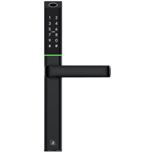Digital Lever Entrance Lock Set Black 280x33mm