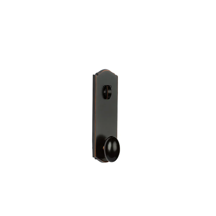 N2LOK Etna Entry Handle with Wave lever, Single Cylinder in Venetian Bronze Finish - Image 4