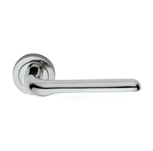 PARISI NETTUNO Lever on Rose Chrome Plated