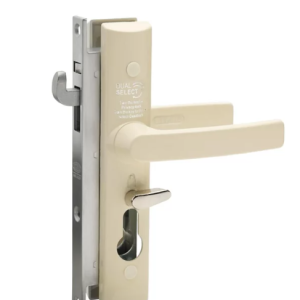 8654 HINGE SECURITY DOOR LOCKSET NO CYLINDER