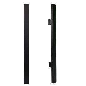 McGrath Locks Grange Dummy Entrance Pull Handle in Black Finish