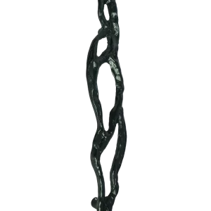 UPTOWN PULL HANDLE Blossom Entrance (SINGLE)  L480mm X W65mm in Black Matt