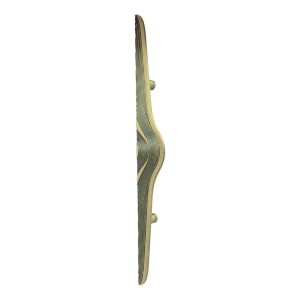 UPTOWN Charles 24" Entrance (SINGLE) Pull Handle L600mm X W75mm in Antique Brass Matt