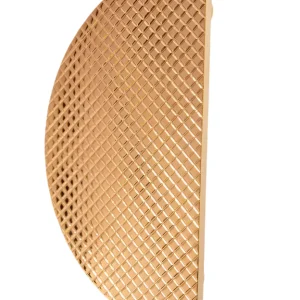 UPTOWN PULL HANDLE Glove Entrance (SINGLE)  L200mm X W100mm in Rose Gold Glossy