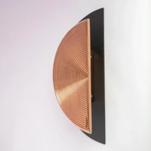 Leo Dual Shaded Door Handle Black Rose Gold