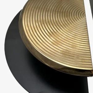 UPTOWN PULL HANDLE Leo Dual Shaded Entrance (SINGLE)  L260mm X W130mm in Black and Gold