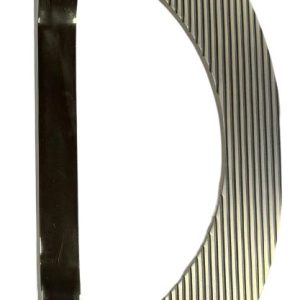 UPTOWN PULL HANDLE Rodex Entrance (SINGLE)  L300mm X W115mm in Antique Brass and Gold