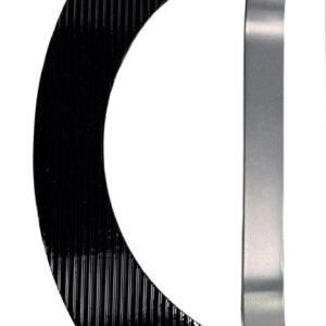 UPTOWN PULL HANDLE Rodex Entrance (SINGLE)  L300mm X W115mm in Black and Grey Matt